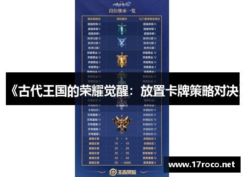 《古代王国的荣耀觉醒：放置卡牌策略对决》